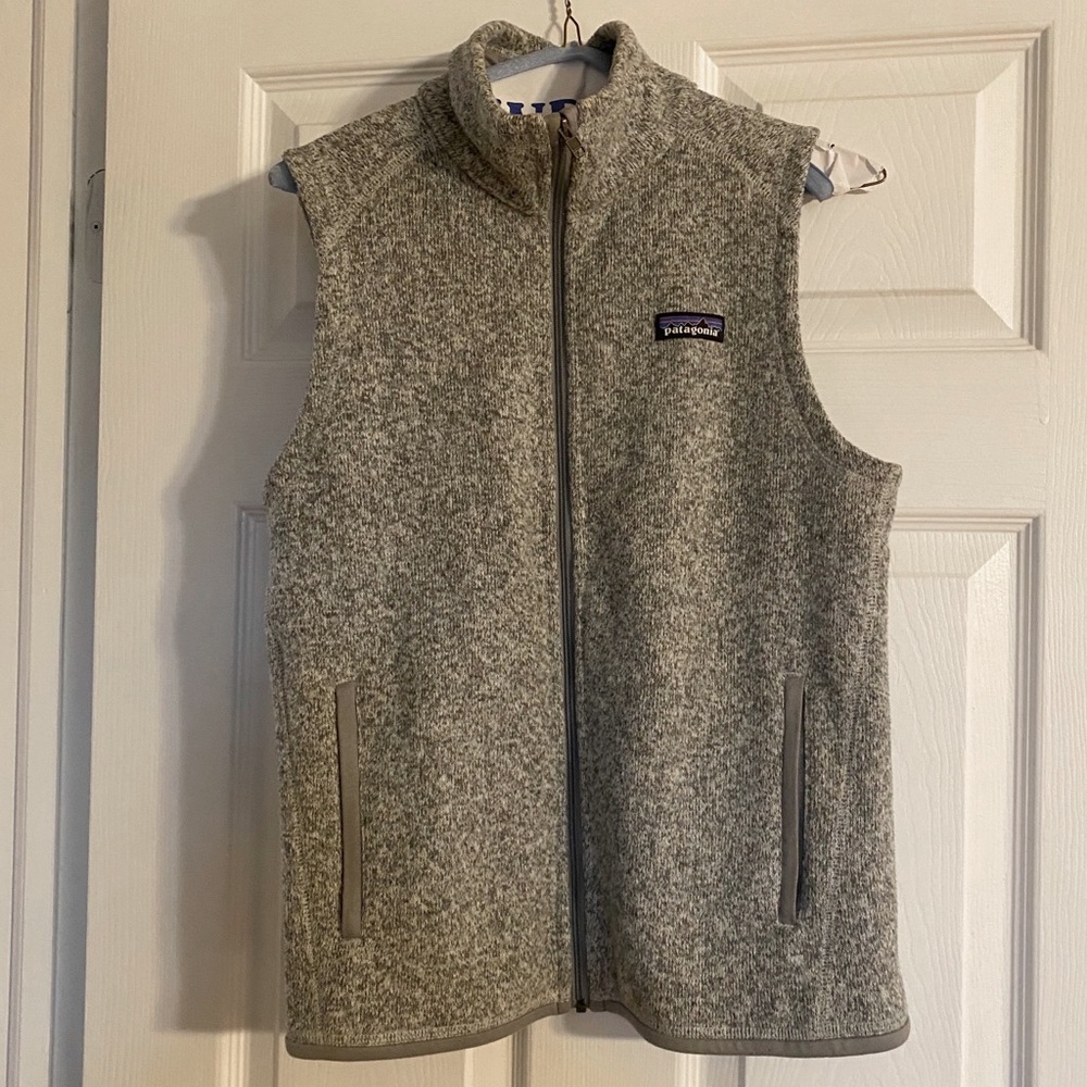 Patagonia Better Sweater Fleece Vest in grey. Barely used